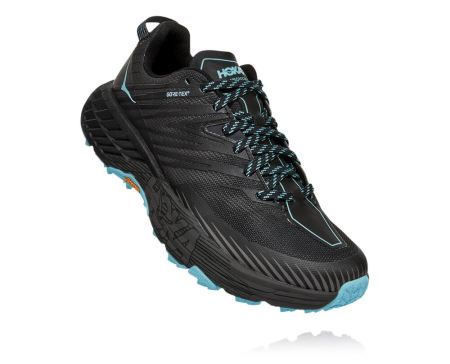 Hoka One One Speedgoat 4 GORE-TEX - Tenis Corrida Trilha Mulher Cinzentas Escuro / Cinzentas Escuro